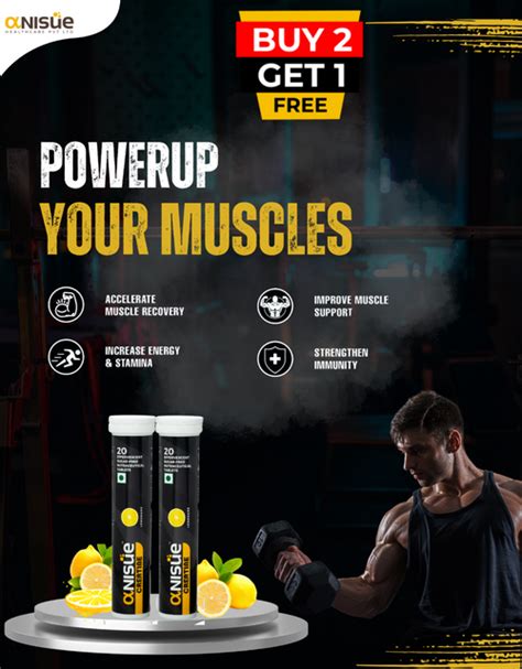 Creatine Monohydrate Tablets (Lemonade, 20 Tabs)