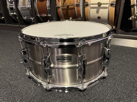 Yamaha RLS1470 Recording Custom Stainless Steel Snare Drum 14" x 7 ...