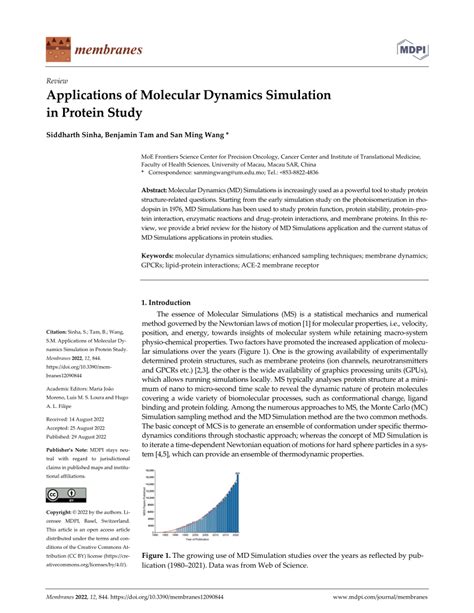 Image result for Molecular dynamics Applications
