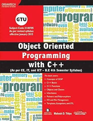 Object Oriented Programming with C++, (As per CE, IT and ICT - B.E 4th ...