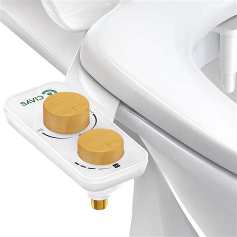 Buy Ciays Toilet Bidet Non-Electric Bidet Toilet Attachment Dual ...