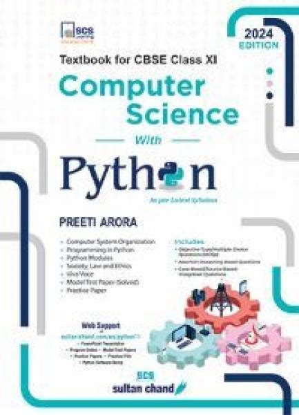 Computer Science with Python: Textbook for CBSE class 11 - Computer ...