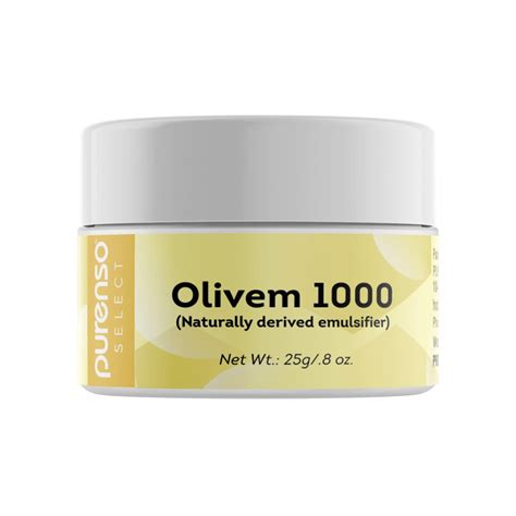 Buy Purenso Select - Olivem 1000, 25g | 100% Natural Plant Derived ...