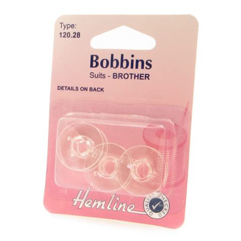 Plastic sewing machine bobbins - Brother