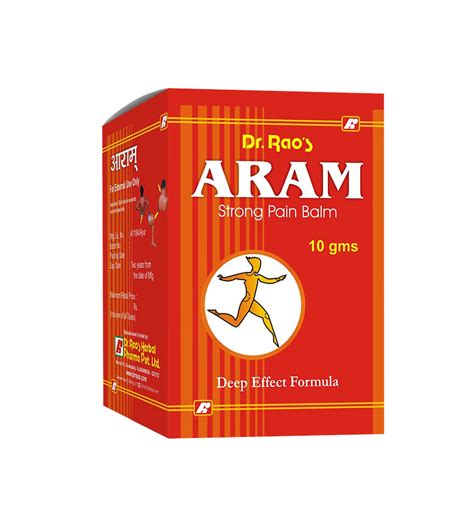 Buy Aram Instant Headache Relief Balm | Dr.Raos – Dr. Rao's Herbal