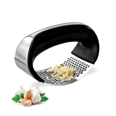 Buy Stainless Steel Garlic Crusher and Peeler, Garlic Press, Ginger ...