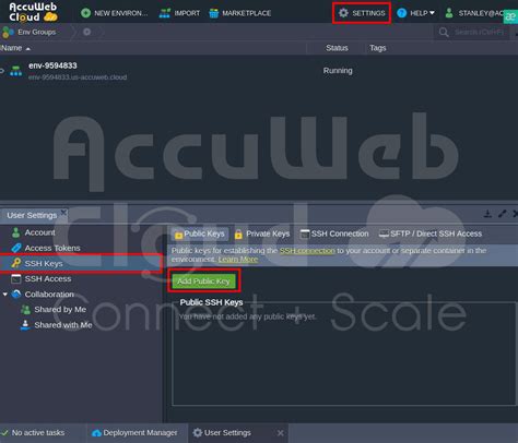 Image result for Add SSH Key