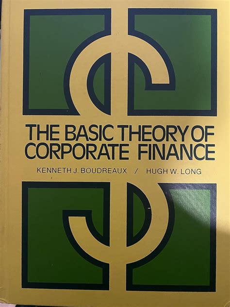 Buy Basic Theory of Corporate Finance Book Online at Low Prices in ...