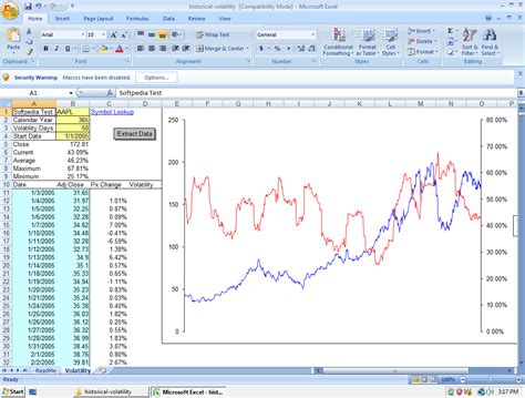 Download Stock Volatility Calculator 1.0
