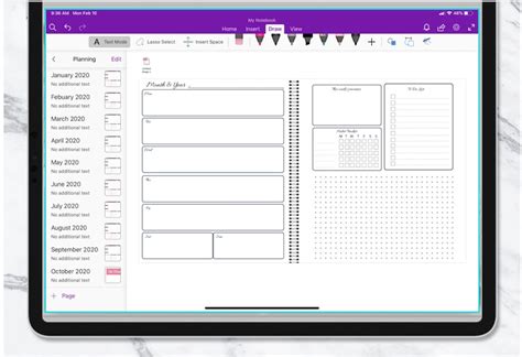 OneNote Daily Planner Template 的图像结果