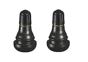 Rubber Tire Valve 100 Pieces Tubeless Tire valves Stem TR 412 (Rubber ...
