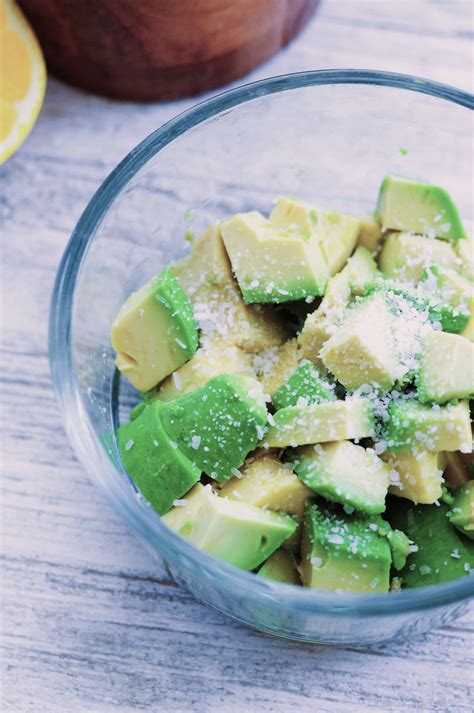 Simple Avocado Toast with Lemon - with Citrus and Salt