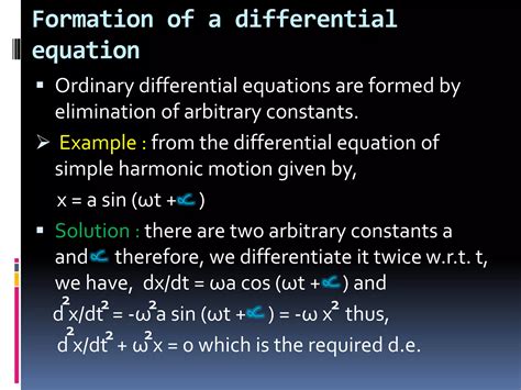 Differential Equations Method First Order 的图像结果