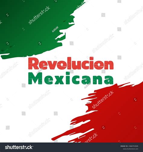 Viva La Revolucion Mexicana Long Live Stock Vector (Royalty Free ...