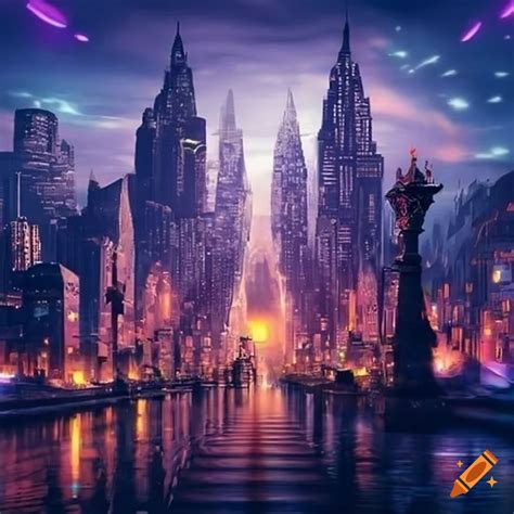 Magical Fantasy City