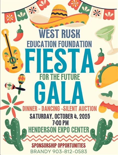 Fiesta for the Future Gala, Rusk County Expo Center, Henderson, 4 ...