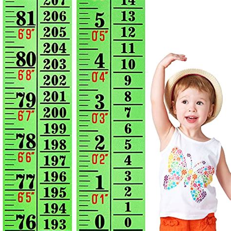 Growth Chart Height Indicator Tape Ruler Height Growth Chart Ruler ...