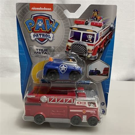 Buy PAW Patrol True Metal Marshall Ultimate Fire Truck Chase New 2022 ...