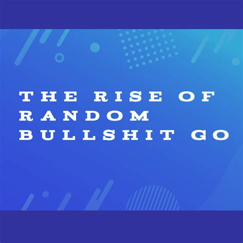 RANDOM BULLSHIT GO! | WEBTOON