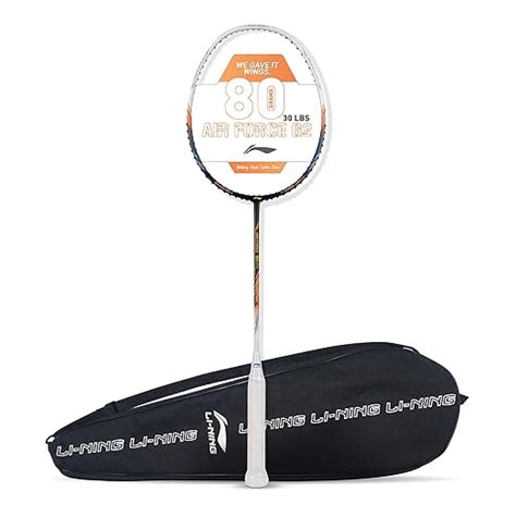 Buy Li-Ning Air Force 80 Lite Carbon Fiber Unstrung Badminton Racket ...