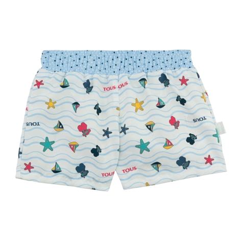 Bañador short Ocean Blanco | TOUS