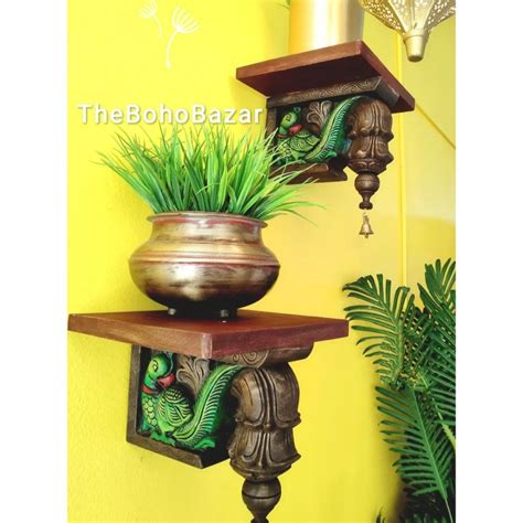 Parrot Bodhiyal Bracket Shelf – TheBohoBazar