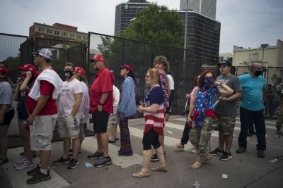 Health official concerned over lack of social distancing at RNC