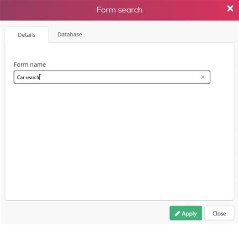 Image result for How to Open Form From Search Query