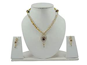 Buy Stunning Necklace Set with complimenting Dangler Earrings ...