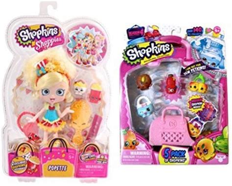 Shopkins Shoppie Poppette Doll PLUS Season 4 5-Pack - Shoppie Poppette ...