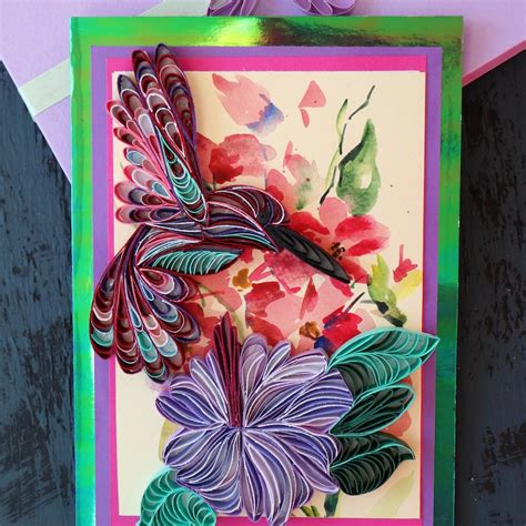Image result for Hummingbird Card