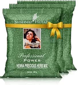 Shahnaz Husain Henna Herb Mix (100gm x3) - Black : Amazon.in: Fashion