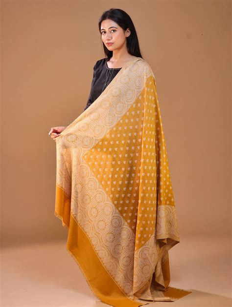Women's Jamawar Wool Shawl – SWI Stylish