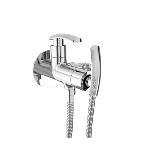 Two Way Valve With Wall Flange – Gloxy Brass Double Lever