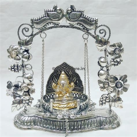 Pure Silver Jhula - 925 Silver Swing Buy Online on Silverstore.in ...