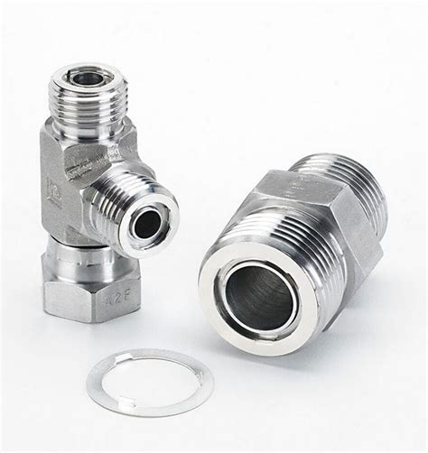 油圧式接続部品 - Seal-Lok - Parker Tube Fittings Division - ねじ込み / T / 90°湾曲