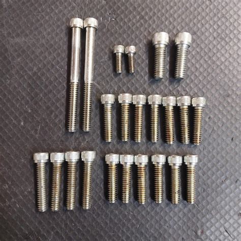 Triumph T120 / T140 Engine Allen Screw Set 1969-87 | BRITISH Only ...