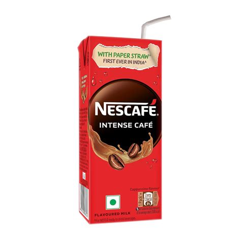 Nescafe Ready To Drink, Coffee Flavoured Milk Tetrapack Intense Cafe ...