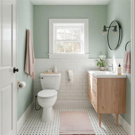 15 Fresh Small Bathroom Color Ideas and Stylish Makeovers - Lawn Liberty