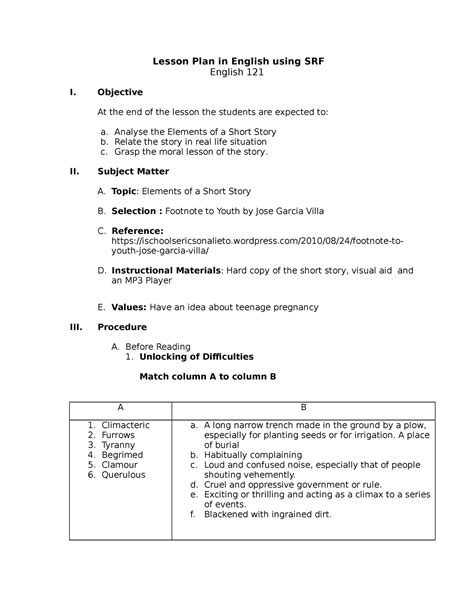 Image result for Footnote Lesson