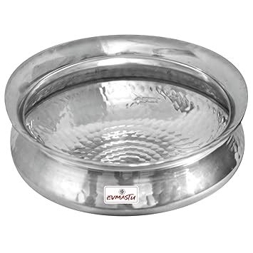 EVMASTU Tamra Biryani Handi Cooking Pot