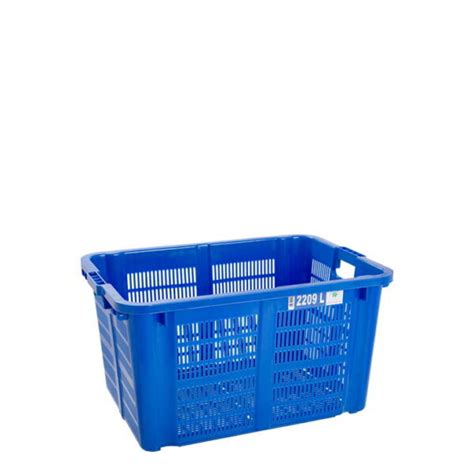 KERANJANG PLASTIK INDUSTRI BOLONG GREEN LEAF 2209L - Jual Container Box ...