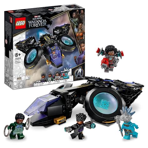 Buy LEGO Marvel Shuri's Sunbird 76211 Building Kit (355 Pieces) Online ...