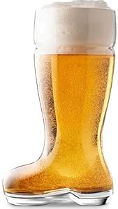 Buy Das Boot Huge Beer Glasses, Set of 2, 1 L, Clear Online at Low ...
