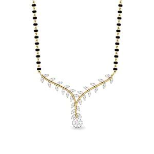Buy PC Jeweller The Gottfried 22 KT Yellow Gold Mangalsutra at Amazon.in