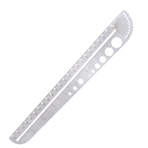 Buy Protractor Compass Scale Ruler Stainless Steel Scale Ruler ...