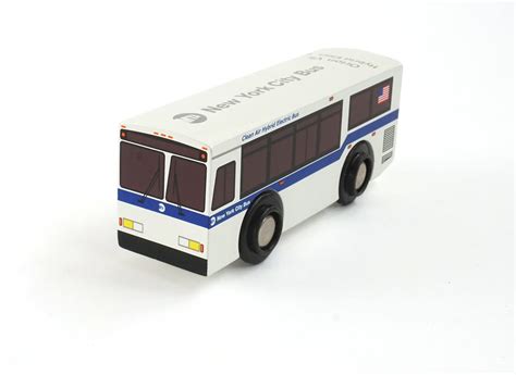 Buy MUNI PALS Munipals New York City Bus Wooden Roadway Orion VII ...