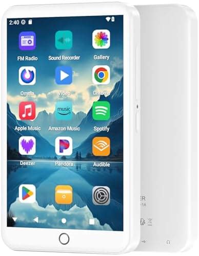 Fanvace 96GB MP3 Players with Bluetooth WiFi, Android 13 MP3 MP4 ...