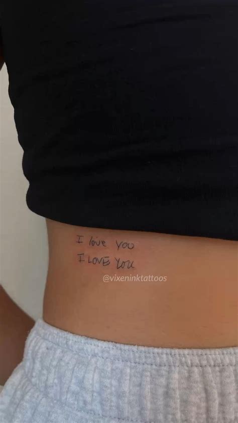 Image result for Small Script Tattoos