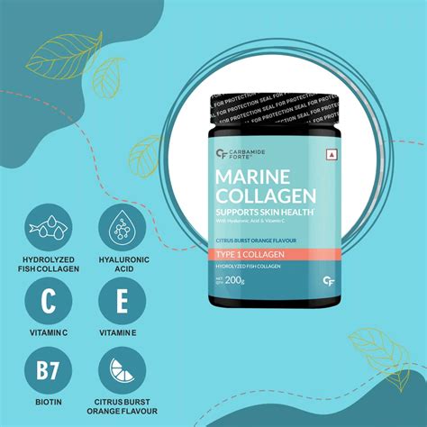 Buy CARBAMIDE FORTE MARINE COLLAGEN POWDER SUPPLEMENT- 200G POWDER ...